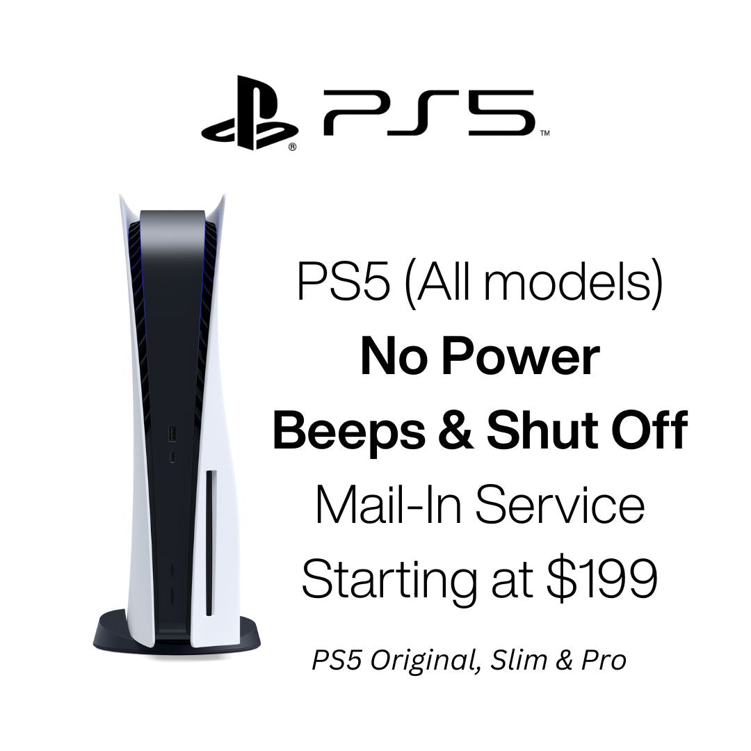 Playstation 5 Mail-In No Power Repair ($199)