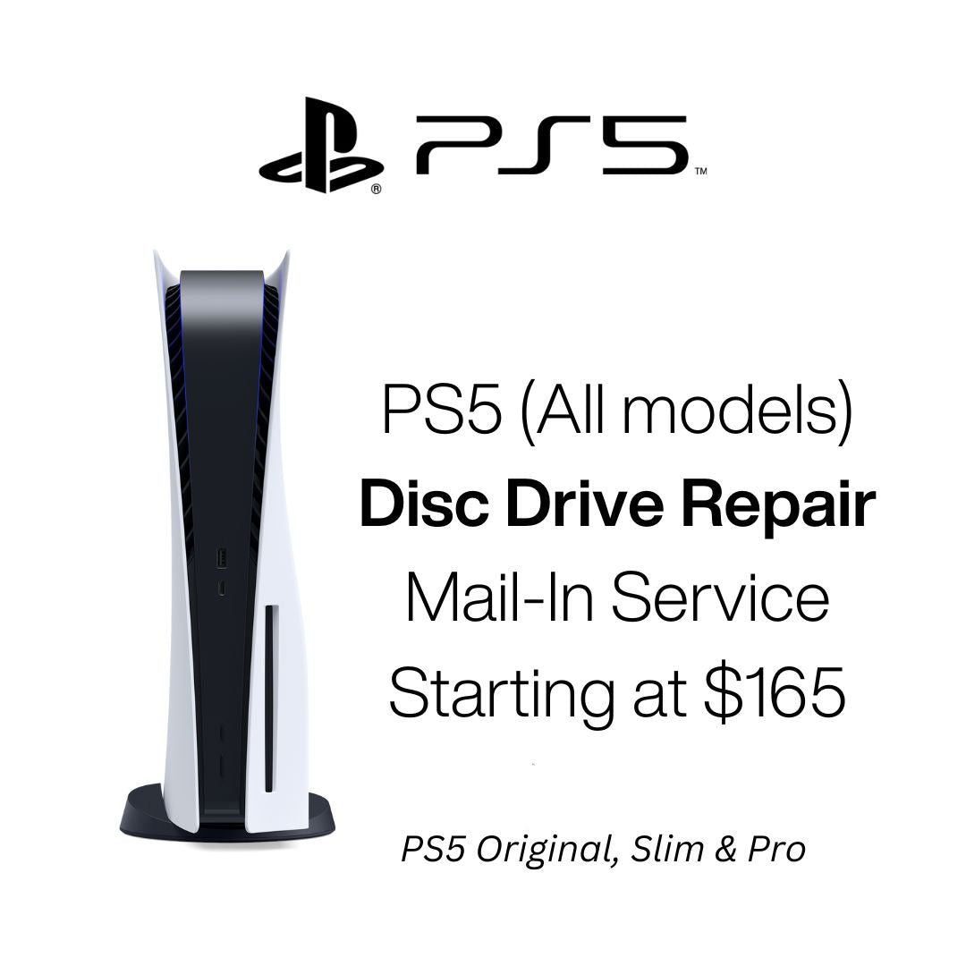 Playstation 5 Mail-In Disc Drive Repair ($165)