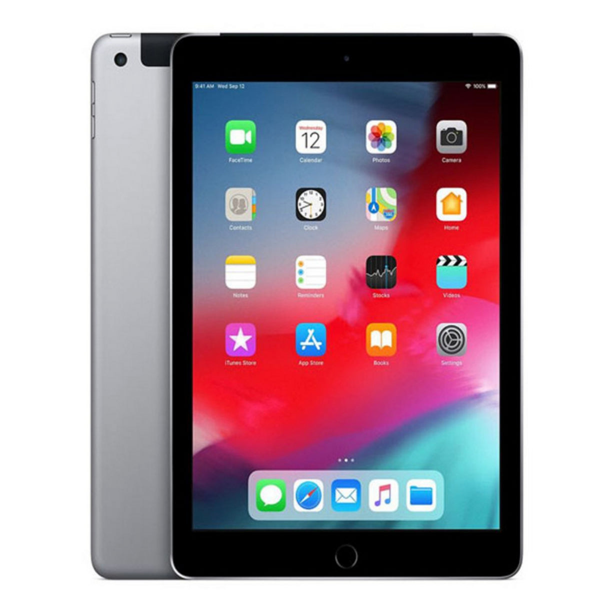 Certified Pre-Owned iPad 6th Gen - Wifi + Cellular (Unlocked), 32GB, Space Gray