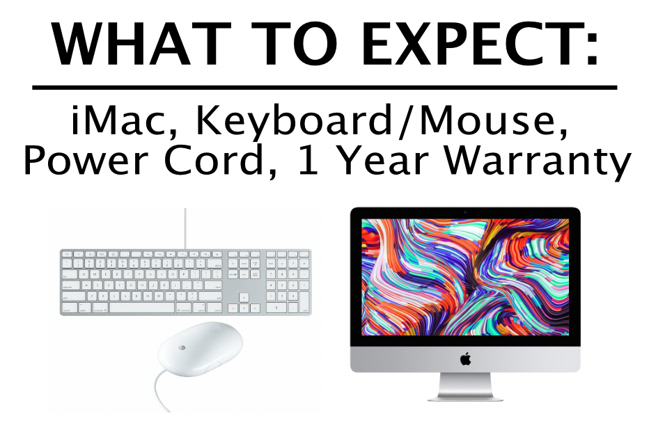 Certified Refurbished iMac (Retina 4K, 21.5", 2019) - 8GB RAM, 512GB SSD