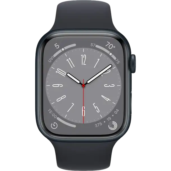 Apple Watch Series 8 45mm Black GPS Only Fair Used