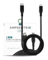 Ampsentrix USB-C to Lightning Cable