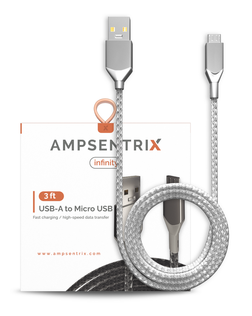 Ampsentrix USB-A to Micro USB Cable